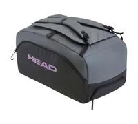 HEAD Bolso Deportivo Pro X Duffle, Negro-Gris Oscuro