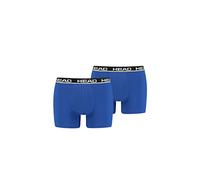 Head Calzoncillos Básicos Para Hombre, Bóxer Azul (Blue), S