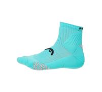 HEAD Padel Quarter Sock, Aguamarina, 39-42 Unisex Adulto