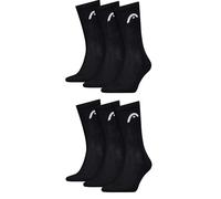 HEAD Calcetines Training Crew 3 Pares Negro Talla 35/38