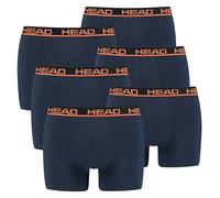 HEAD Calzoncillo boxer azul oscuro / naranja S azul oscuro / naranja