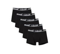 HEAD Boxer, Negro, L (Pack de 5) para Hombre