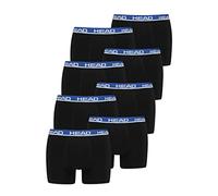 HEAD Calzoncillos tipo bóxer para hombre, 8 unidades, 841001001, 008 - negro y azul, XL
