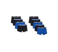 Head Calzoncillos Tipo bóxer para Hombre (9 Unidades), Negro/Azul, XL