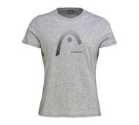 HEAD Camiseta Club Lara W Camisa, Grey, Small Mujer