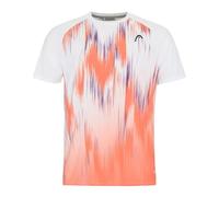 HEAD Camiseta TOPSPIN Hombre Camisa, Flamingo, Medium