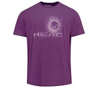 HEAD Camiseta Vision Hombre Camisa, Lilac, Small