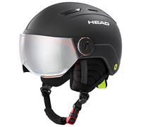 HEAD Casco de esquí Unisex Juvenil Mojo Visor MIPS, Negro, XXS