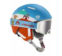 Head - Cascos esquís niños - Mojo Set Paw - Talla Infantil 47-51 cm - Azul Azul 47-51 cm