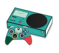 Head Case Designs Calcomanía de vinilo con licencia oficial de Adventure Time BMO Graphics para juegos compatible con consola Xbox Series S y paquete de controlador