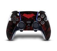 Head Case Designs con licencia oficial Batman DC Comics Red Hood logotipos y dibujos animados vinilo adhesivo para juegos piel compatible con Sony Playstation 5 PS5 DualSense Edge Controller