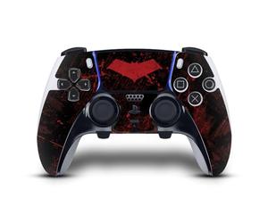 Head Case Designs con licencia oficial Batman DC Comics Red Hood logotipos y dibujos animados vinilo adhesivo para juegos piel compatible con Sony Playstation 5 PS5 DualSense Edge Controller
