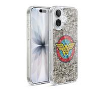 Head Case Designs Funda de gel oficial de Wonder Woman DC Comics Comics Logo Vintage Art [Grado de Protección Militar] Compatible con Apple iPhone 17 y compatible con MagSafe
