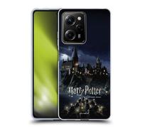 Head Case Designs Funda oficial de Harry Potter Castillo Sorcerer's Stone II Soft Gel Funda Compatible con Xiaomi Redmi Note 12 Pro 5G