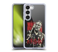 Head Case Designs Licenciado Oficialmente AMC The Walking Dead Negan Retratos de Personajes de la Temporada 10 Caso Funda de Gel Suave Compatible con Samsung Galaxy S23 5G