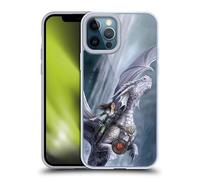 Head Case Designs Licenciado Oficialmente Anne Stokes Llevar al Aire Amistad de Dragón Carcasa de Gel de Silicona Compatible con Apple iPhone 12 Pro MAX