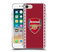 Head Case Designs Licenciado Oficialmente Arsenal FC Home Kit De Escudo 2022/23 Caso Funda de Gel Suave Compatible con Apple iPhone 7/8 / SE 2020 & 2022