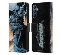 Head Case Designs Licenciado Oficialmente Batman DC Comics #610 Beso Catwoman Silencio Carcasa de Cuero Tipo Libro Compatible con Samsung Galaxy A15
