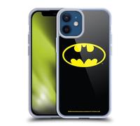 Head Case Designs Licenciado Oficialmente Batman DC Comics Clásico Logotipos Carcasa de Gel de Silicona Compatible con Apple iPhone 12 Mini
