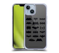 Head Case Designs Licenciado Oficialmente Batman DC Comics Cómic Logotipos Caso Funda de Gel Suave Compatible con Apple iPhone 14