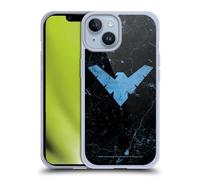 Head Case Designs Licenciado Oficialmente Batman DC Comics Logo Grunge Noche Caso Funda de Gel Suave Compatible con Apple iPhone 14