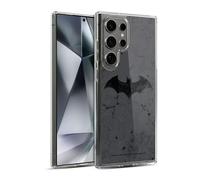 Head Case Designs Licenciado Oficialmente Batman DC Comics Logotipo Desgastado Silencio Caso Funda de Gel Suave Compatible con Samsung Galaxy S24 Ultra 5G
