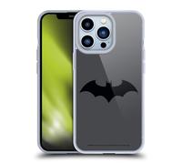 Head Case Designs Licenciado Oficialmente Batman DC Comics Silencio Logotipos Carcasa de Gel de Silicona Compatible con Apple iPhone 13 Pro