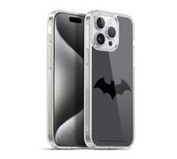 Head Case Designs Licenciado Oficialmente Batman DC Comics Silencio Logotipos Caso Funda de Gel Suave Compatible con Apple iPhone 15 Pro MAX