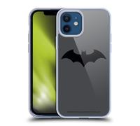 Head Case Designs Licenciado Oficialmente Batman DC Comics Silencio Logotipos Caso Funda de Gel Suave Compatible con Apple iPhone 12 / iPhone 12 Pro