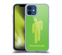 Head Case Designs Licenciado Oficialmente Billie Eilish Verde Blohsh Arte Clave Carcasa de Gel de Silicona Compatible con Apple iPhone 12 / iPhone 12 Pro