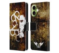 Head Case Designs Licenciado Oficialmente Black Veil Brides Andy Arte de Banda Funda de Cuero Tipo Cartera Compatible con Apple iPhone 17
