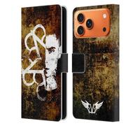 Head Case Designs Licenciado Oficialmente Black Veil Brides Andy Arte de Banda Funda de Cuero Tipo Cartera Compatible con Apple iPhone 17 Pro MAX