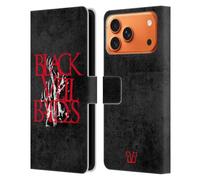 Head Case Designs Licenciado Oficialmente Black Veil Brides Manos Zombie Arte de Banda Funda de Cuero Tipo Cartera Compatible con Apple iPhone 17 Pro MAX