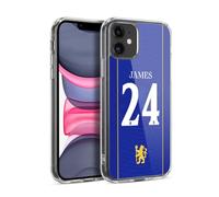 Head Case Designs Licenciado Oficialmente Chelsea FC Reece James 2026/27 Camiseta Casa Jugadores 1er Grupo Funda de Gel [Grado Militar] Compatible con Apple iPhone 11 Y Compatible con MagSafe