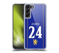 Head Case Designs Licenciado Oficialmente Chelsea FC Reece James 2026/27 Camiseta Casa Jugadores 1er Grupo Funda de Gel [Grado Militar] Compatible con Samsung Galaxy S22+ 5G Y Compatible con MagSafe