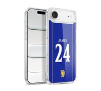 Head Case Designs Licenciado Oficialmente Chelsea FC Reece James 2026/27 Camiseta Casa Jugadores 1er Grupo Funda de Gel [Grado Militar] Compatible con Apple iPhone 17 Air Y Compatible con MagSafe