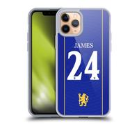 Head Case Designs Licenciado Oficialmente Chelsea FC Reece James 2026/27 Camiseta Casa Jugadores 1er Grupo Funda de Gel [Grado Militar] Compatible con Apple iPhone 11 Pro Y Compatible con MagSafe