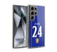 Head Case Designs Licenciado Oficialmente Chelsea FC Reece James 2026/27 Players Home Kit 1st Group Funda de Gel [Grado Militar] Compatible con Samsung Galaxy S24 Ultra 5G Y Compatible con MagSafe