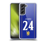 Head Case Designs Licenciado Oficialmente Chelsea FC Reece James 2026/27 Players Home Kit 1st Group Funda de Gel [Grado Militar] Compatible con Samsung Galaxy S21 FE 5G Y Compatible con MagSafe