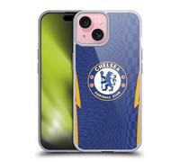 Head Case Designs Licenciado Oficialmente Chelsea Football Club Casa Kit 2021/22 Caso Funda de Gel Suave Compatible con Apple iPhone 15