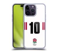 Head Case Designs Licenciado Oficialmente England Rugby Union Posición 10 Equipación De Jugadores 2022/23 Caso Funda de Gel Suave Compatible con Apple iPhone 14 Pro MAX