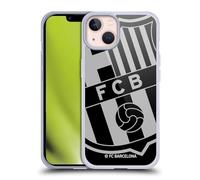 Head Case Designs Licenciado Oficialmente FC Barcelona De Gran tamaño 2017/18 Crest Carcasa de Gel de Silicona Compatible con Apple iPhone 13