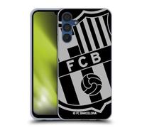 Head Case Designs Licenciado Oficialmente FC Barcelona De Gran tamaño 2017/18 Crest Caso Funda de Gel Suave Compatible con Samsung Galaxy A15