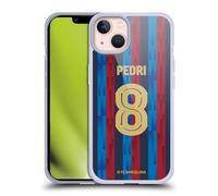 Head Case Designs Licenciado Oficialmente FC Barcelona Pedri Equipación De Jugadores 2022/23 Caso Funda de Gel Suave Compatible con Apple iPhone 13
