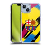 Head Case Designs Licenciado Oficialmente FC Barcelona Portero Tercera equipación Kit Escudo 2019/20 Caso Funda de Gel Suave Compatible con Apple iPhone 14