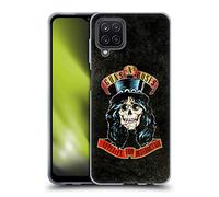 Head Case Designs Licenciado Oficialmente Guns N' Roses Slash Vintage Carcasa de Gel de Silicona Compatible con Samsung Galaxy A12 (2020)