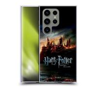 Head Case Designs Licenciado Oficialmente Harry Potter Castillo Reliquias mortales VIII Caso Funda de Gel Suave Compatible con Samsung Galaxy S24 Ultra 5G