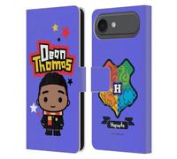 Head Case Designs Licenciado Oficialmente Harry Potter Dean Thomas Reliquias de la Muerte XXXIII Funda de Cuero Tipo Cartera Compatible con Apple iPhone 17 Air