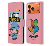Head Case Designs Licenciado Oficialmente Harry Potter Fleur Delacour Reliquias de la Muerte XXXIII Funda de Cuero Tipo Cartera Compatible con Apple iPhone 17 Pro MAX