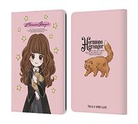 Head Case Designs Licenciado Oficialmente Harry Potter Hermione Granger Reliquias de la Muerte XXXVII Carcasa de Cuero Tipo Libro Compatible con Kindle Paperwhite 1/2 / 3